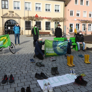 OV Grüne-Bechhofen am Marktplatz
