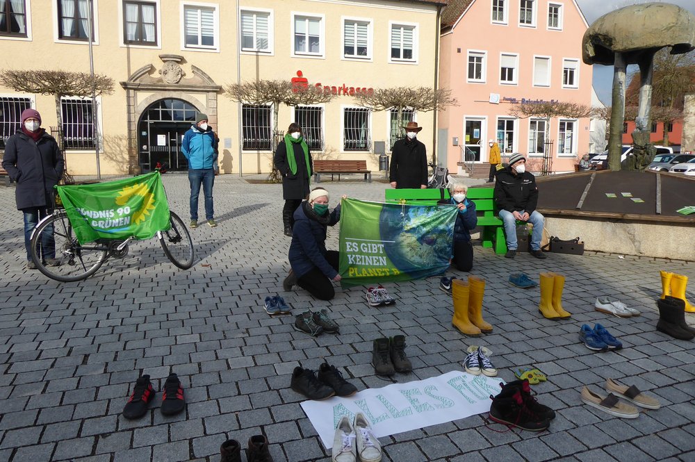 OV Grüne-Bechhofen am Marktplatz