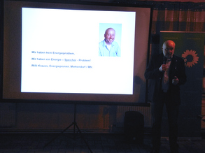 Willi Krauss: Wir haben ein Energie–Speicher–Problem