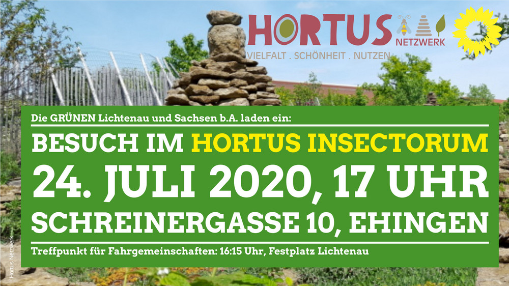 Privatführung im Hortus Insectorum von Markus Gastl 