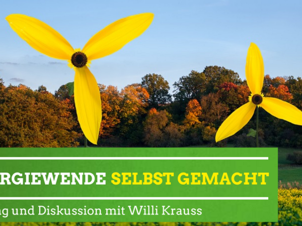 Energiewende selbst gemacht mit Willi Krauss am 22.01.2020 in Lichtenau, Gasthaus zur Post