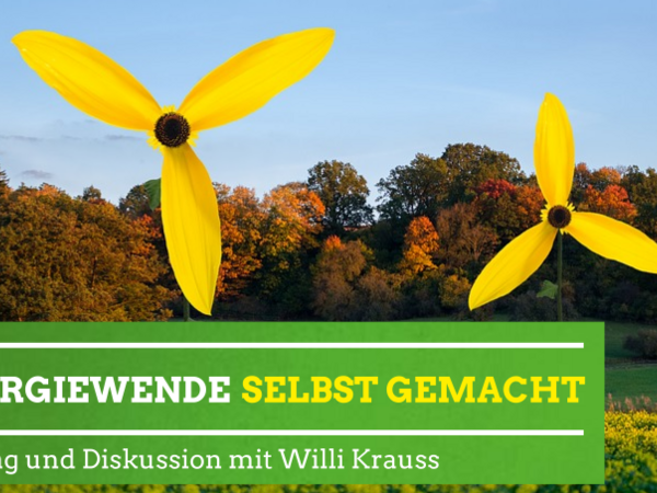 Energiewende selbst gemacht mit Willi Krauss am 22.01.2020 in Lichtenau, Gasthaus zur Post 