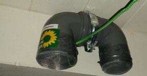 3 Meter über dem Boden