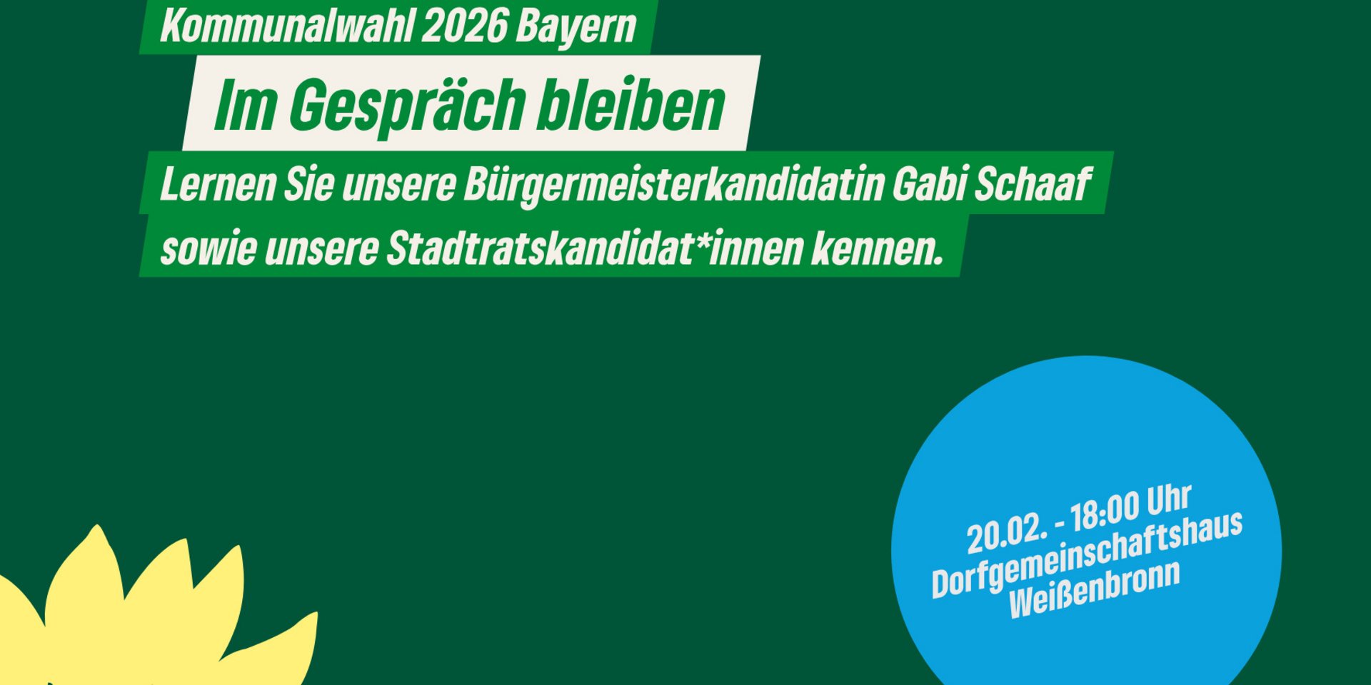 Wahlversammlung Weißenbronn