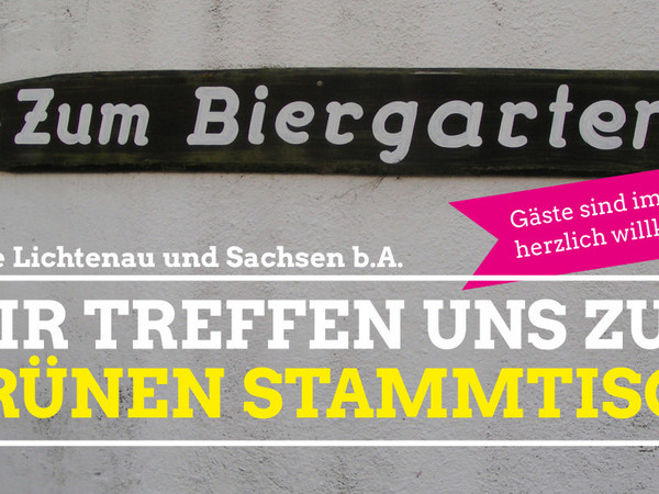 Grüner Stammtisch des OV Lichtenau Sachsen