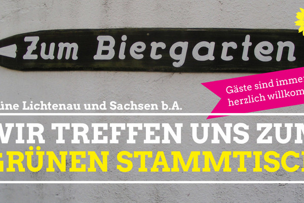 Grüner Stammtisch des OV Lichtenau Sachsen