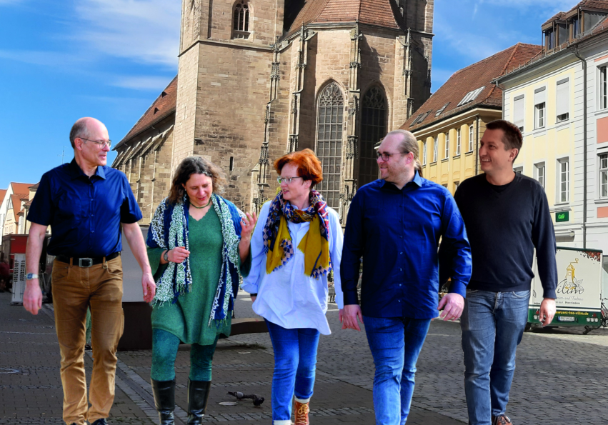 Grüne Stadträt:innen für Ansbach unterwegs